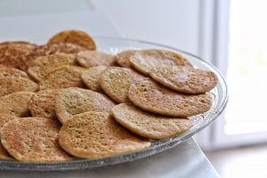 Blinis vegan sans gluten sans lactose végétarien sans œufs