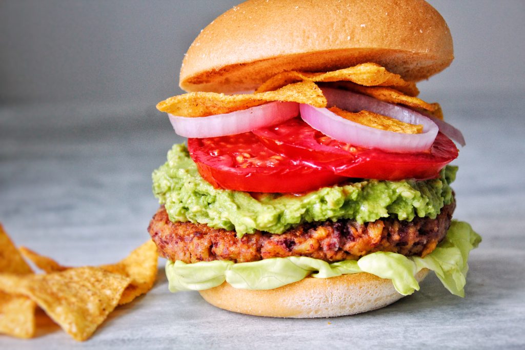 burger tex-mex vegan sans gluten sans lactose végétarien