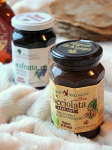 Crêpes farine sarrasin vegan sans gluten sans lactose sans œufs végétarien recette confiture Nocciolata sans lait Rigoni di Asiago bio