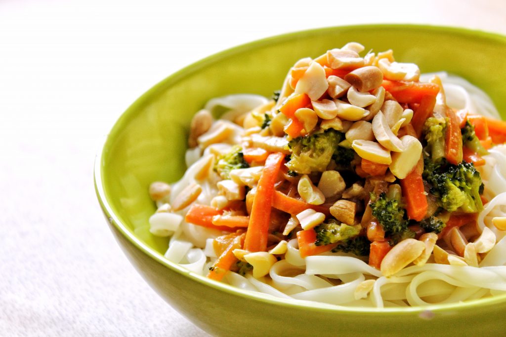 Curry thaï aux légumes vegan sans gluten sans lactose végétarien