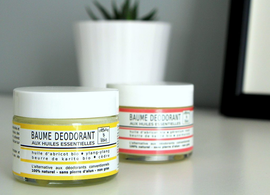 Déodorant Clémence et Vivien vegan naturel bio