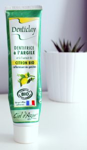Dentifrice argile Denticlay vegan bio naturel