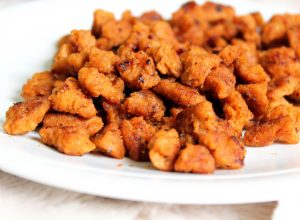 Simili viande hachée vegan végétarien sans gluten sans lactose protéines soja texturées