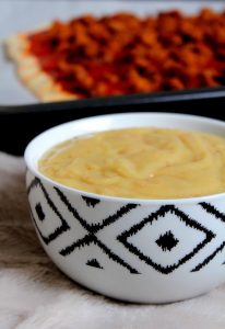 Fromage de pomme de terre vegan sans gluten sans lactose