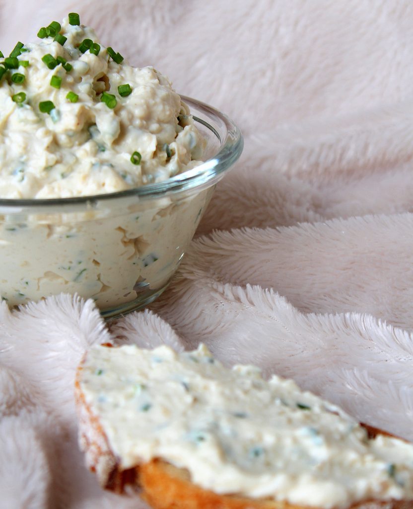 Fromage frais type boursin recette vegan sans gluten sans lactose bio végétarien