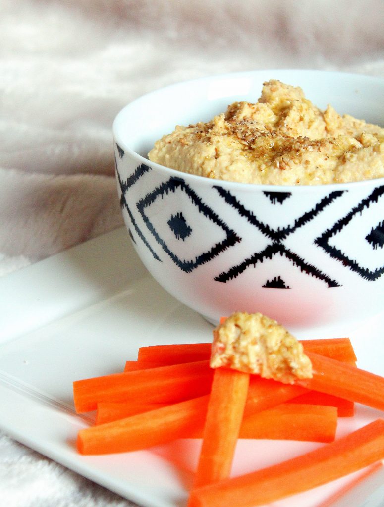Houmous vegan végétarien sans gluten sans lactose recette
