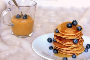 Pancakes vegan, sans gluten, sans lactose, sans œufs, végétarien, recette