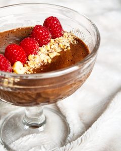 Mousse au chocolat à l'aquafaba vegan