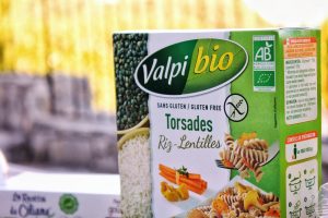 Pâtes riz lentilles sans gluten bio vegan valpi végétarien