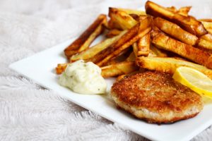 Poisson pané Sophie's kitchen vegan sans gluten sans lactose végétarien