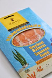 Saumon fumé Sophie's Kitchen vegan végétarien sans gluten sans lactose