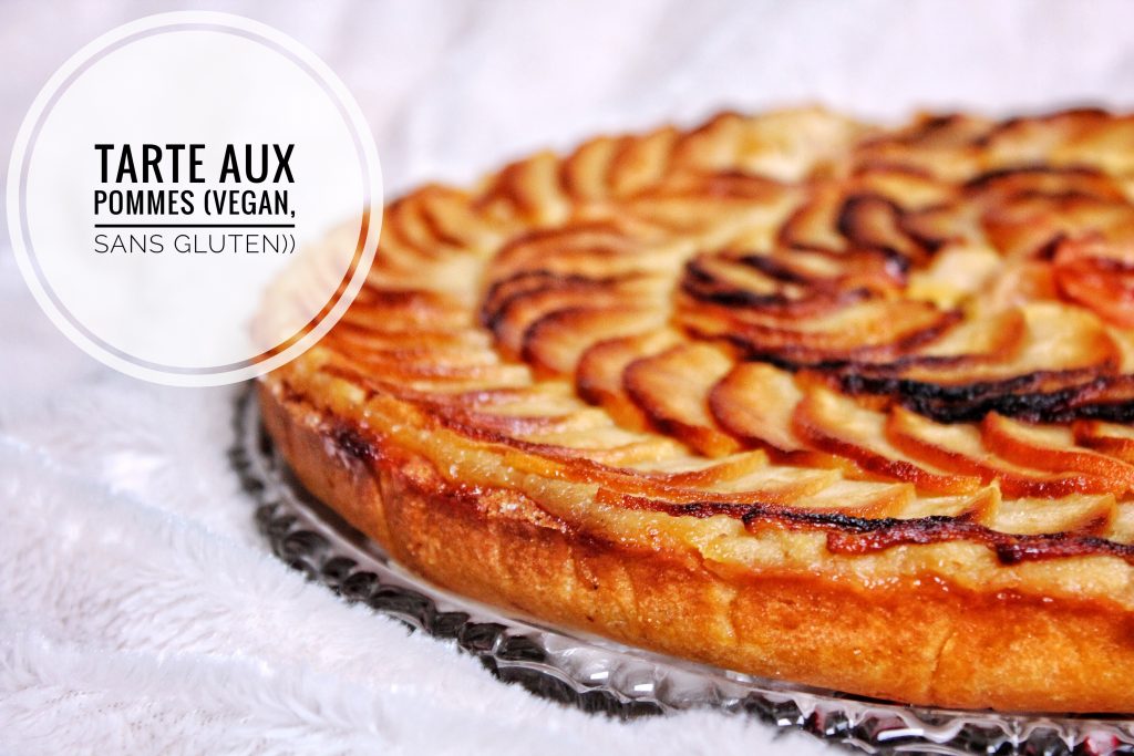 Tarte aux pommes vegan sans gluten sans lactose sans beurre sans œufs