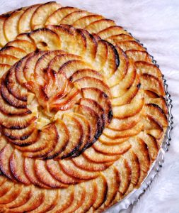 Tarte aux pommes vegan sans gluten sans lactose sans beurre sans œufs