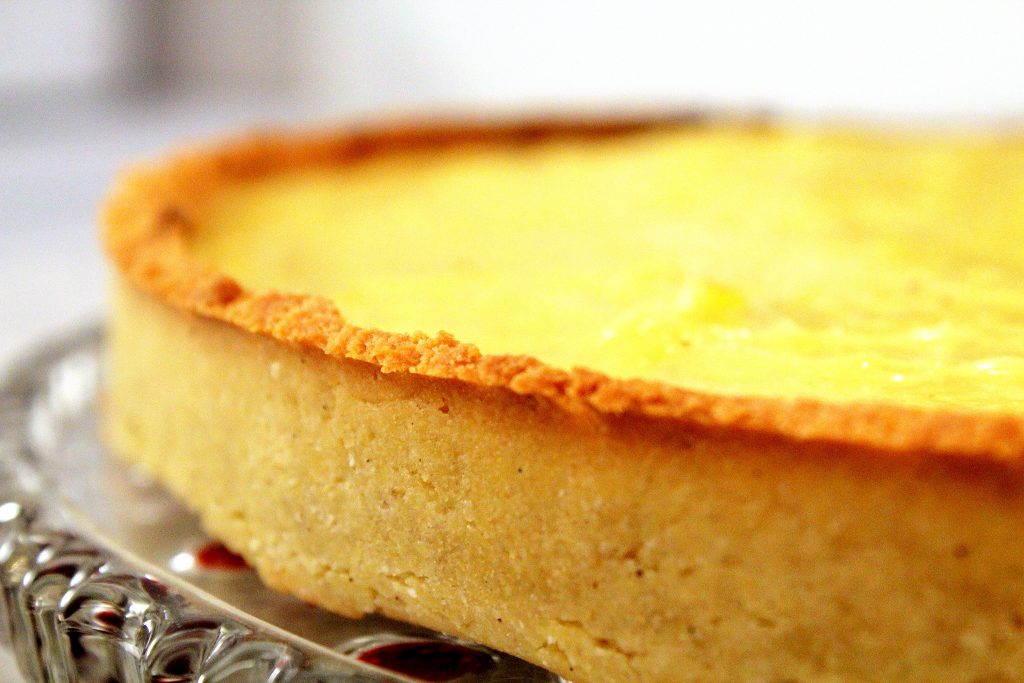 Tarte citron meringuée vegan, sans gluten, sans lactose, sans œufs, végétarien, recette