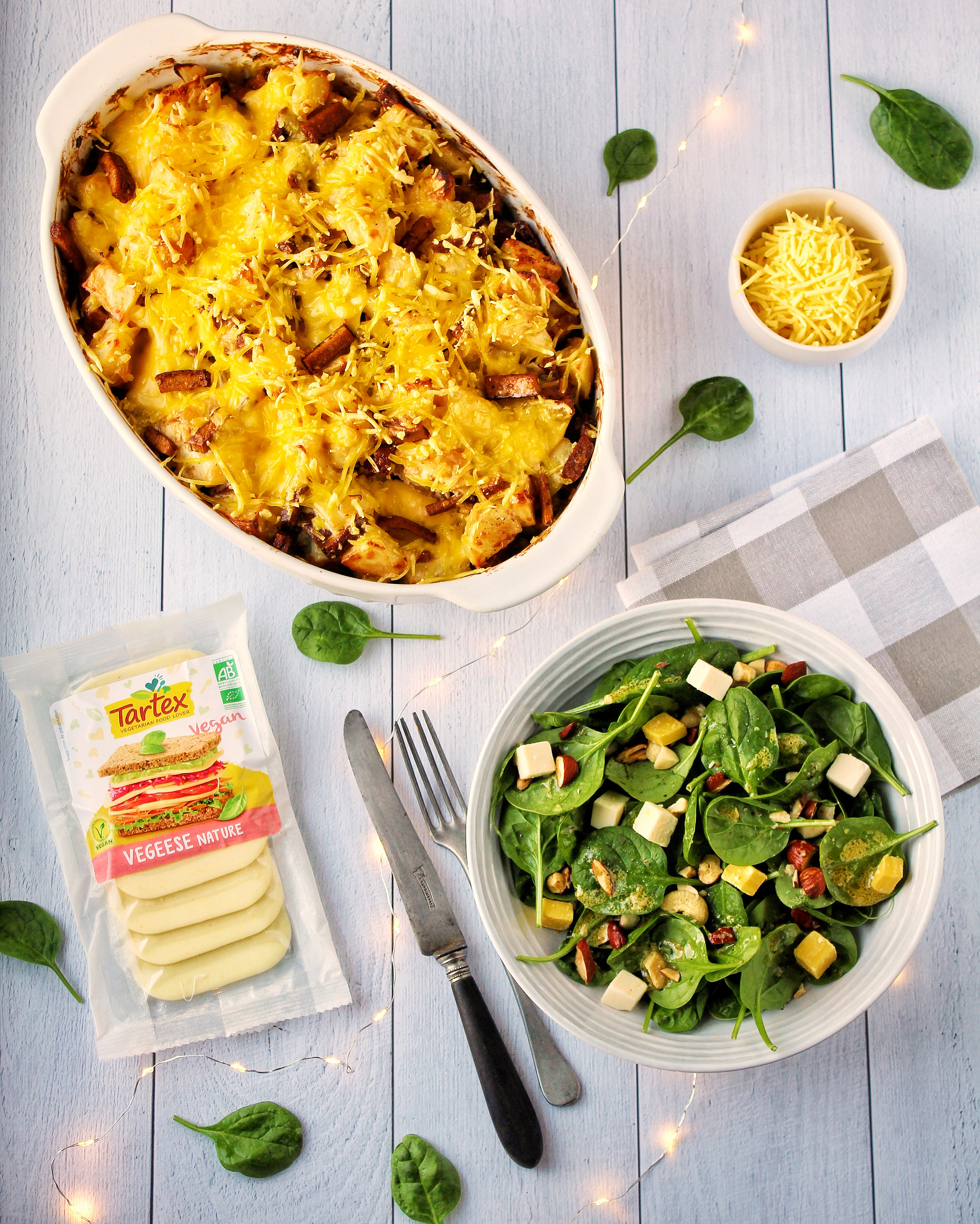 Tartiflette vegan sans gluten tartex
